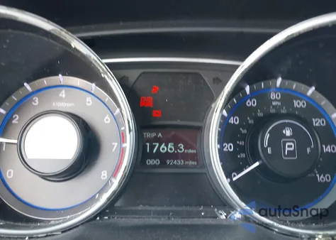 2012 Hyundai Sonata Gls из США, поврежденный, VIN 5NPEB4AC3CH398828